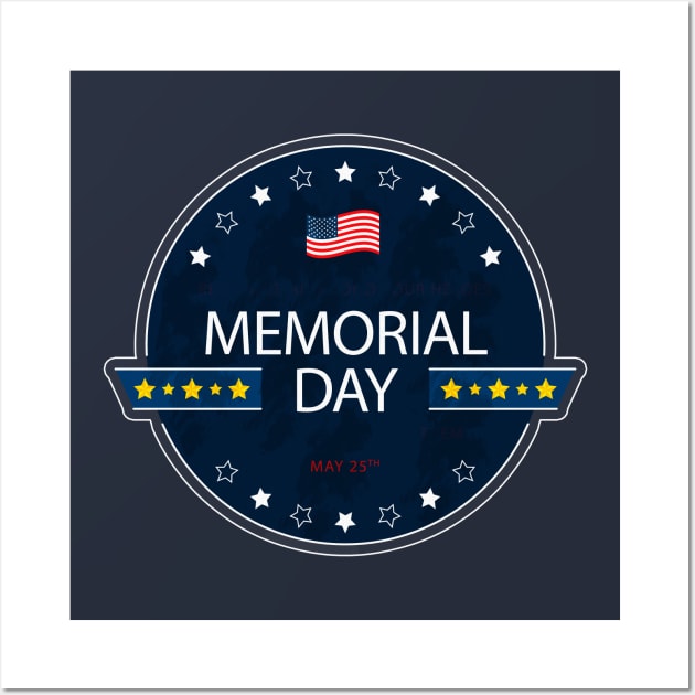 Memorial Day Wall Art by osaya